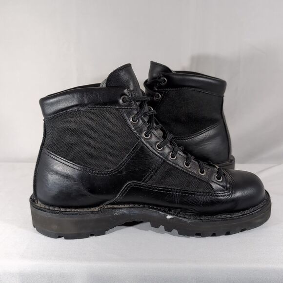 Danner Patrol (25200) Men’s 9EE Gore-Tex Black Leather Boots 6” Vibram Lug Sole
